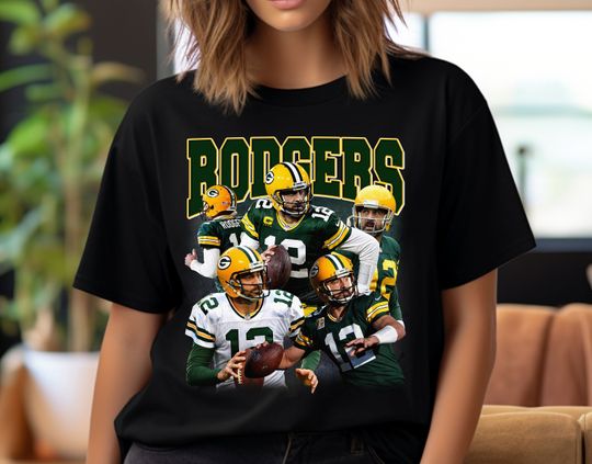 Aaron Rodgers, Green bay Football Bootleg Shirt