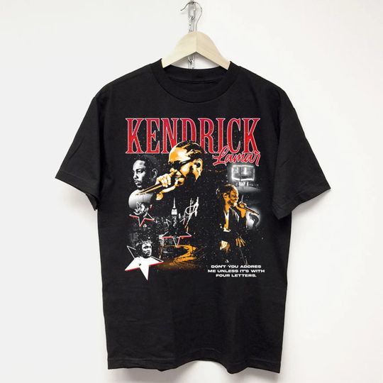 KENDRICK LAMAR T-SHIRT vintage rap tee hip hop j cole