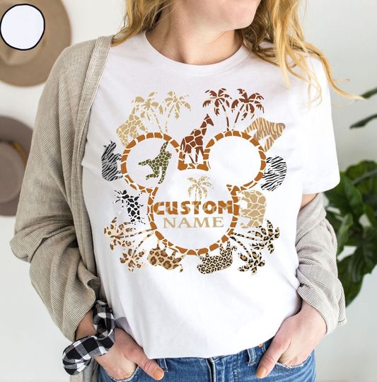 Custom Disney Animal Kingdom Shirt, Personalized Disney Trip T-shirt, Family Holiday Trip Gift