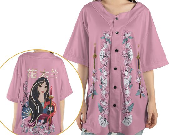 Mulan And Mushu Baseball Jersey Shirt, Sport Outfits, World land Trip