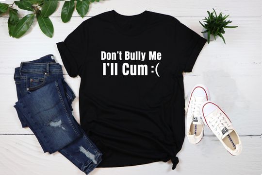Dont Bully Me Shirt,Meme Shirt,Ironic And Sarcastic Gift