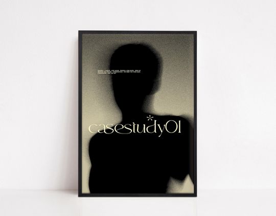 Daniel Caesar Poster - Case Study 01 Poster - Daniel Caesar Album Cover Poster