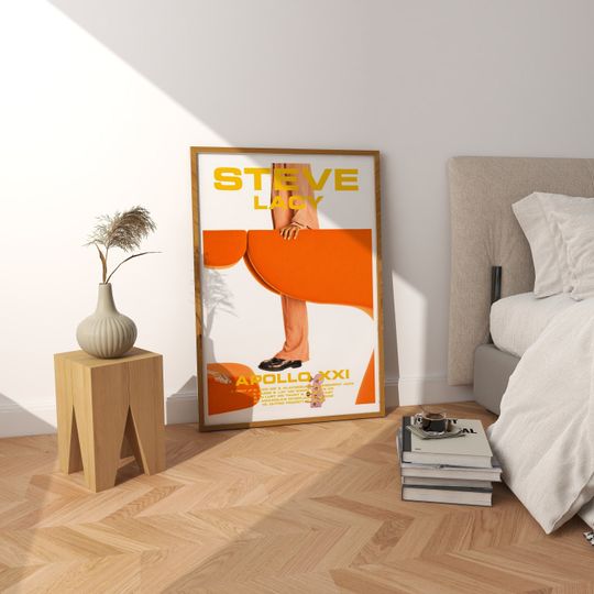 Steve Lacy Posters | Apollo XXI Poster | Tracklist Album Cover Poster Wall Art