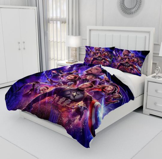 Marvel Bedding Set, Bedroom Decoration, Creative Gifts