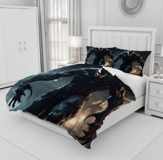 venom Bedding Set, Bedroom Decoration, Creative Gifts