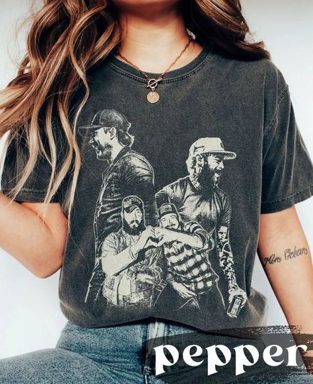 Vintage I Had Some Help, Country Music Shirt, Post Wallen Shirt It Takes Two To Break A Heart In Two T-Shirt