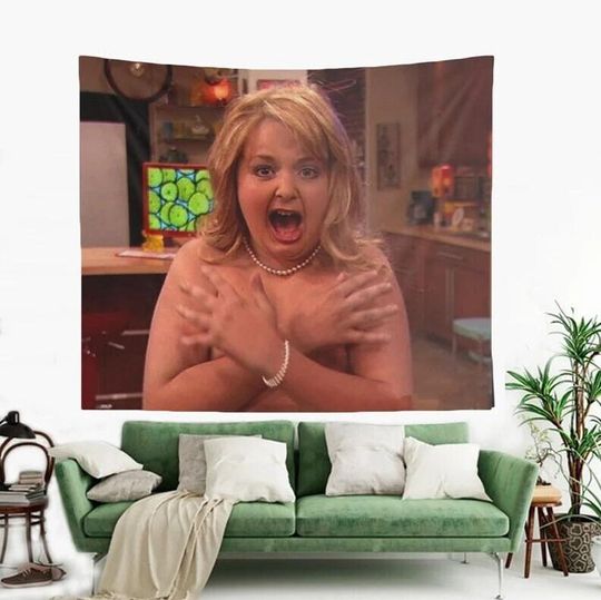 Funny Tapestry Gibby Girl Meme Tapestries Hippie Wall Hanging Tapestry