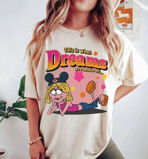 Retro 90s Lizzie Mcguire Shirt, 2000 TV show T-shirt