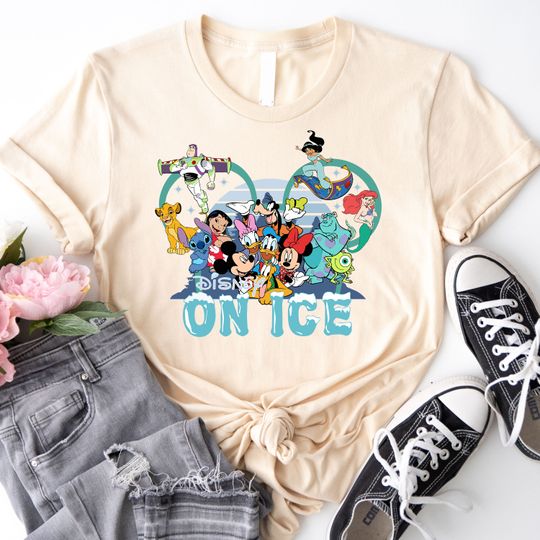 Disney On Ice Shirt, Disney Characters Shirts, Disney Vacation Shirt, Disney Epcot Shirt