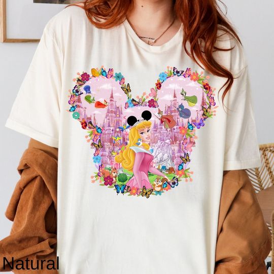 Sleeping Beauty Shirt Disney Princess Aurora Shirt Briar Rose Shirt