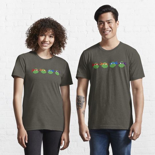 TMNT graphic heads Essential T-Shirt