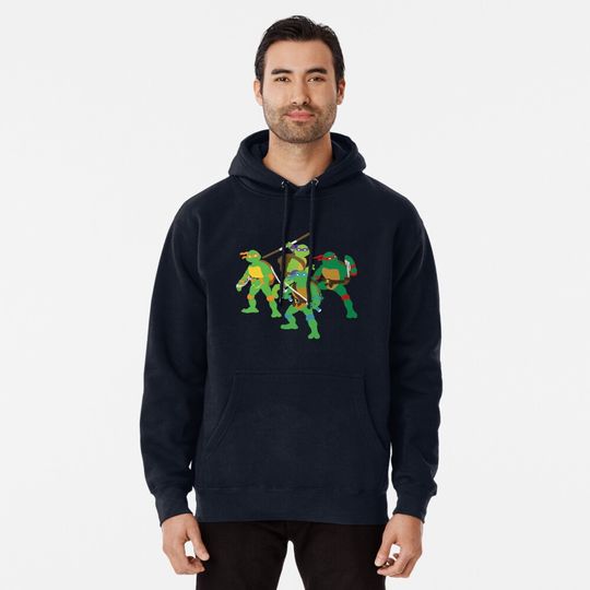 Secret Ninja Turtles Gifts Movie Fan Hoodie