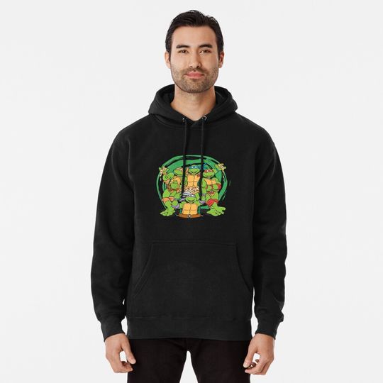 Teenage Mutant Ninja Turtles  Awesome For Music Fan Pullover Hoodie