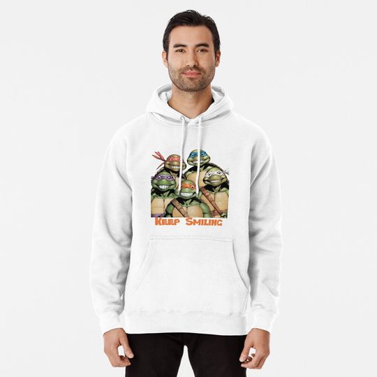 Teenage Mutant Ninja Turtles Keep Smiling Pullover Hoodie