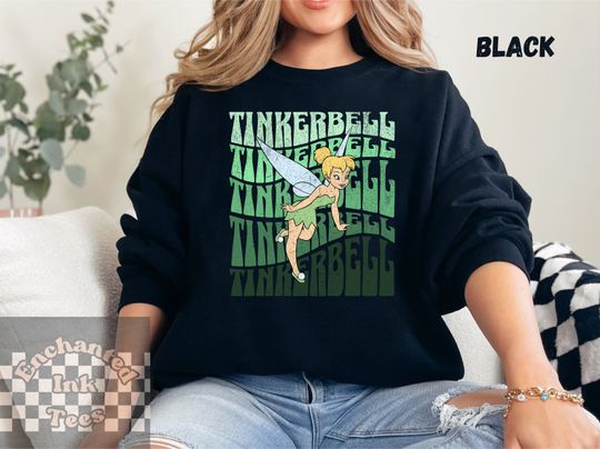 Groovy Tinkerbell Vintage Disney Sweatshirt