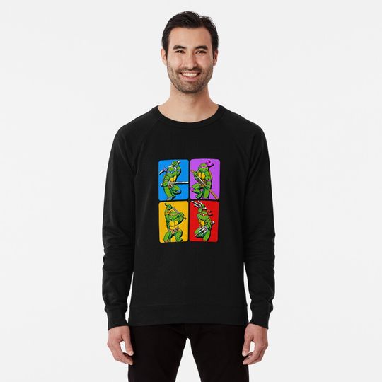 Ninja Turtles T-Shirt Lightweight Sweatshirt