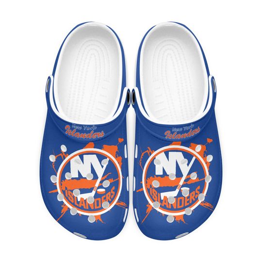New York Islanders Sandals, Clogs, Toe Sandal Soft Lightweight Footwear Men Women
