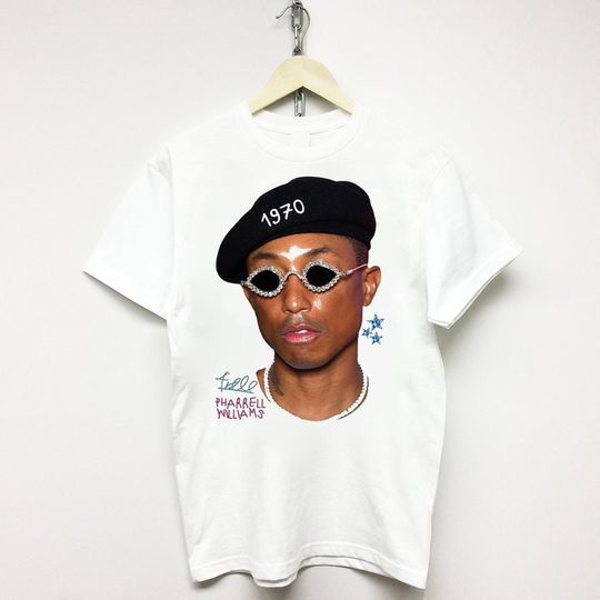 PHARRELL WILLIAMS T-SHIRT vintage rap tee