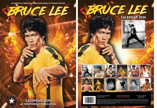 Bruce Lee Calendar 2024 - Lee Xiaolong