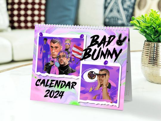 Calendars 2024 Bad Accessories Aesthetic Bunny Wall Decoration Planner