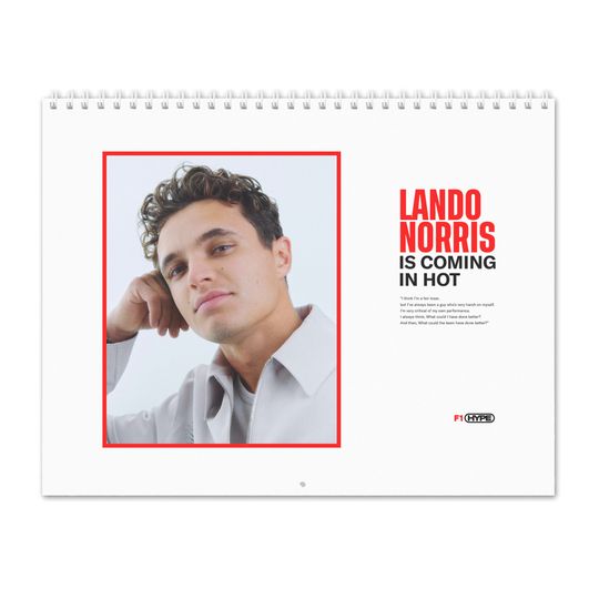 Lando Norris Vol.1 - 2024 Wall Calendar