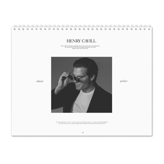 Henry Cavill Vol.2 - 2024 Wall Calendar
