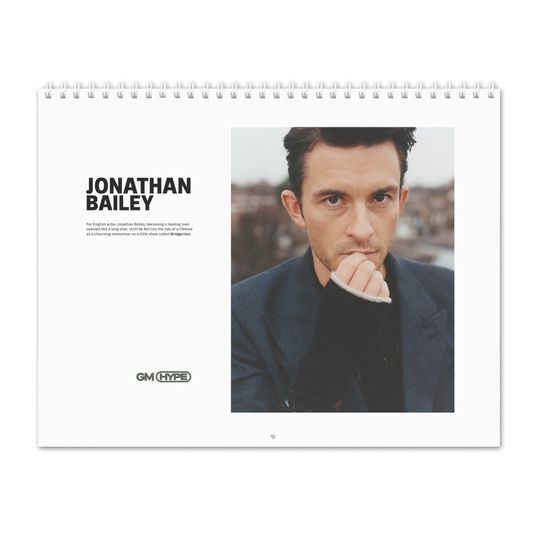 Jonathan Bailey Vol.2 - 2024 Wall Calendar