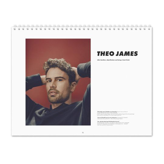 Theo James Vol.1 - 2024 Wall Calendar