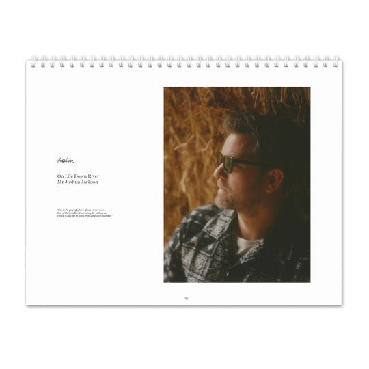 Discover Joshua Jackson Vol.1 - 2024 Wall Calendar