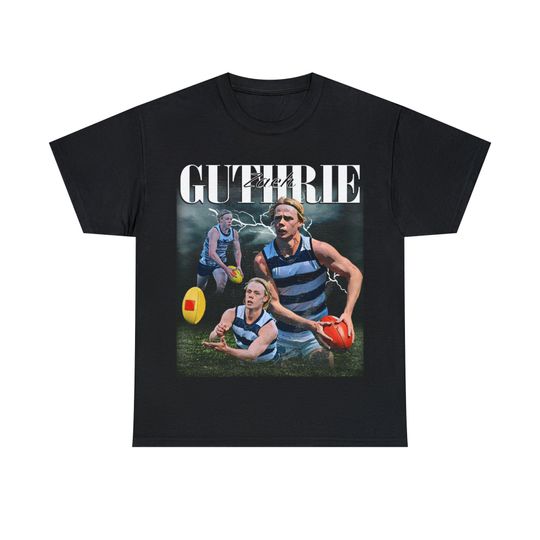 Vintage AFL Inspired T-shirt | Geelong Football Club Zach Guthrie  | 90s Inspired t shirt | Australian Rules Football | WAFL, VFL, Sanfl