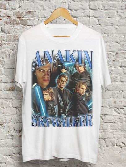 Vintage Anakin Skywalker Bootleg Shirt, Disney Trip Shirts, Disneyland Gifts