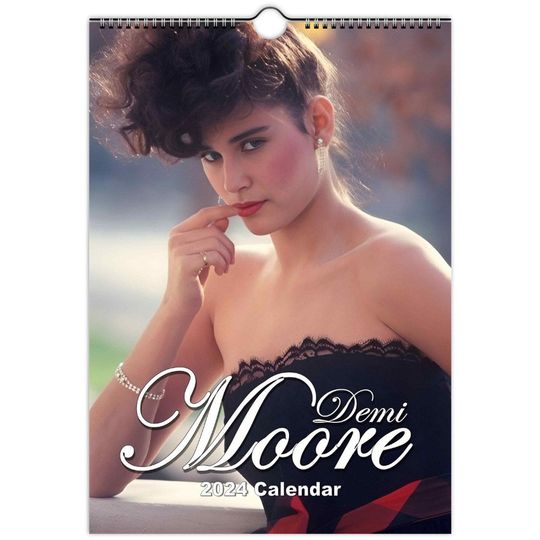 80s Demi Moore 2024 Calendar