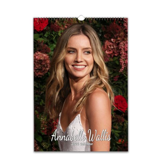 Annabelle Wallis Sexy 2024 Wall calendar