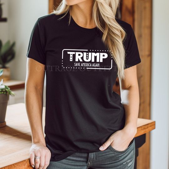 Trump 2024 T Shirt, 2024 Election Shirt For Rally, Patriotic Tshirt, Trump Girl Gift President, Gifted Trump America First, Republican Women