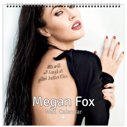 Megan fox Wall calendar, New Year Gift