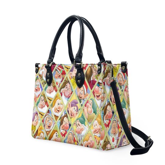 Discover Disney Snow White and Seven Dwarfs Leather Handbag