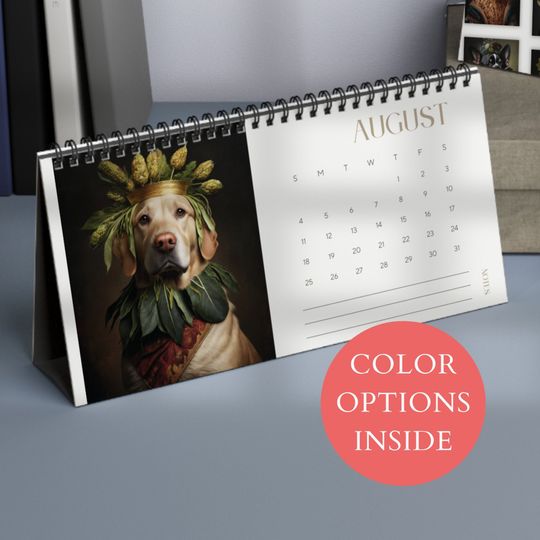 Dog Calendar 2024 Desk Calendar for Dog Lovers and Pet Owners with a sense of humor. Funny Calendar Gift