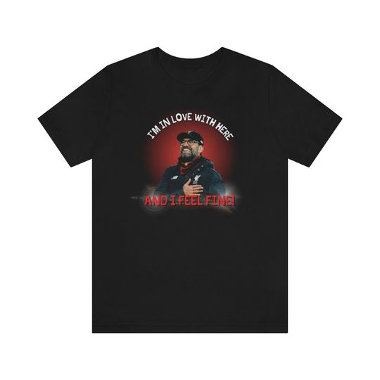 Jurgen Klopp T-shirt - Liverpool FC Fan Tee