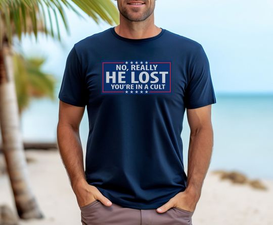 President T-Shirt for Liberal Anti Trump TShirt 2024 President Joe Biden President T Shirt 2024 Election T-Shirt Gift for Democrat Vote 2024