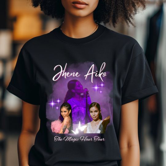 Jhene Aiko Shirt - Jhene Aiko Fans - The Magic Hour Tour - Tour Shirts
