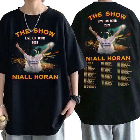 Niall Horan The Show Live On Tour 2024 Shirt, Niall Horan Concert Tee, Niall Merch, Gift For Fan, The Show Live On Tour, Music Tour Shirt