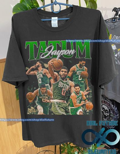 Vintage 90s Basketball Bootleg Style T-Shirt, Jayson Tatum Graphic Tee, Jayson Tatum Shirt, Jayson Tatum Tee, Basketball T-Shirt