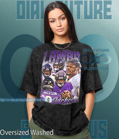 Retro Vintage Style Bootleg LAMAR JACKSON