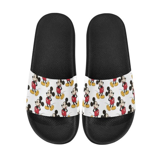 Mickey Mouse Slip On Sandals | Mickey Mouse Sandals | Disney Sandals