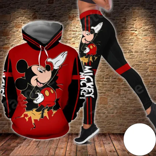 Disney Mickey Mouse Hoodie Legging Set