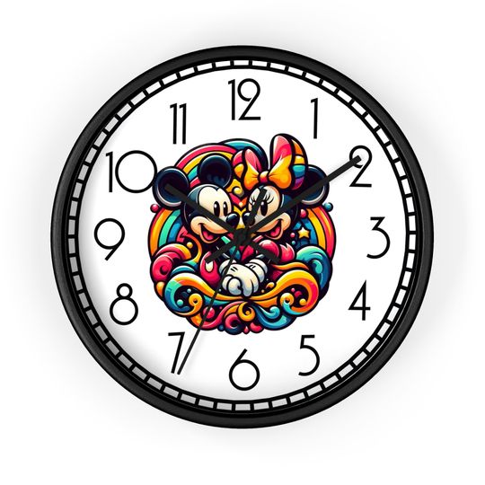 Mickey Wall Clock, Disney Wall Decor, Livingroom Decor