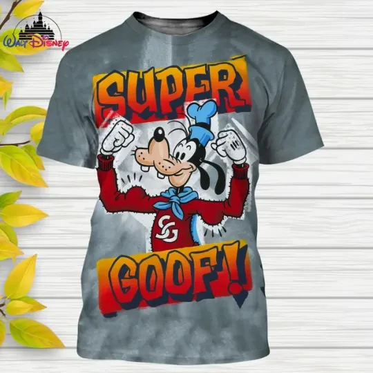 2024 Disney Goofy Dog 3D Shirt