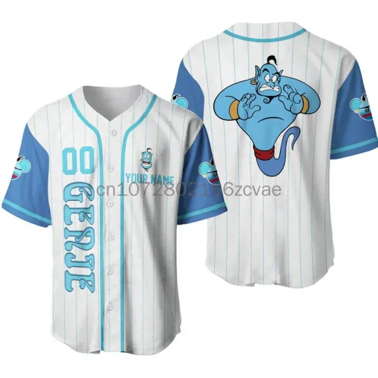 Disney Genie Aladdin Baseball Jersey