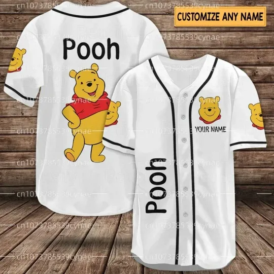 Disney Winnie The Pooh Baseball Jersey