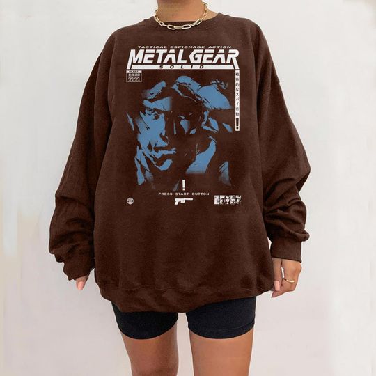 MGS1 - Snake shirt, Metal gear Solid retro shirt, Gift for fans